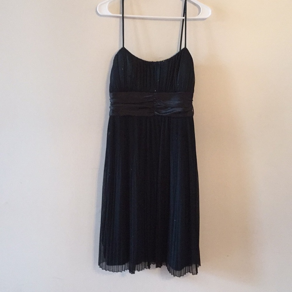 Black and Turquoise Dress